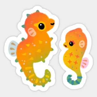 Seahorses Sticker